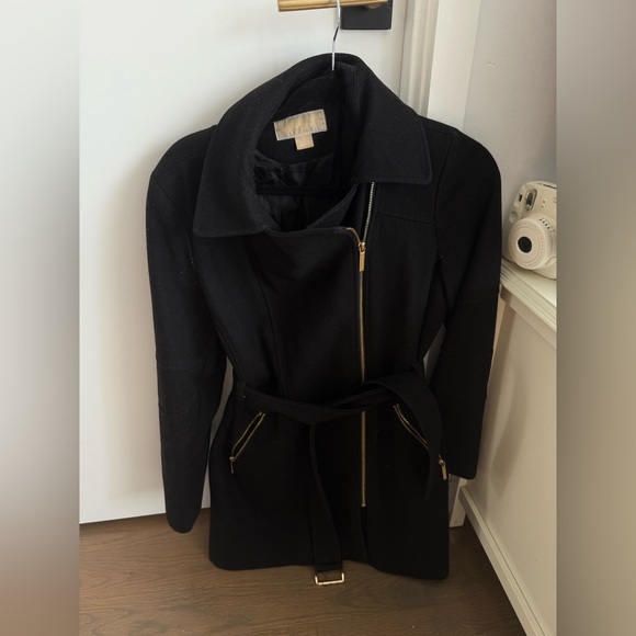 Black Michael Kors peacoat - Picture 2 of 4